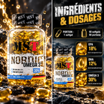 MST - Omega 3 Nordic Fish Oil 90 caps ingredients
