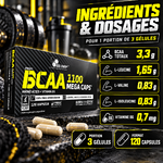 Olimp BCAA Mega Caps - 120 capsules ingredients