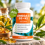 ProFuel Omega 3 + D3 + K2 90 gélules d'huile d'algues
