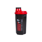 Shaker Gorilla Wear 700 ml noir et rouge