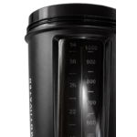 Shaker XXL Power Gorilla Wear 1000 ml noir - vue 3
