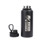 Gourde isotherme Gorilla Wear inox 1000 ml noire - vue officielle 3