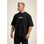 T-shirt oversize gaufré Idaho Gorilla Wear homme - Noir - vue 1