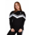 Sweat oversize Hailey Gorilla Wear femme - Noir, vue 1