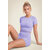 Selah Seamless Top court Gorilla Wear - Lilas, vue 1