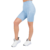 Selah Seamless Cycling Short Gorilla Wear - Bleu clair, vue 1