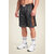 Wallace Mesh Short Gorilla Wear - Gris/Orange, vue 1