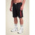 Wallace Mesh Short Gorilla Wear - Noir/Rouge, vue 1