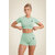 Whitney Seamless Top court Gorilla Wear - Vert, vue 1