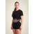 Colby Cropped T-shirt Gorilla Wear - Noir, photo 1