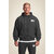 Classic Oversized Zipped sweat à capuche Gorilla Wear - Gris foncé chiné, photo 1