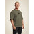 Idaho Oversized Waffle T-shirt Gorilla Wear - Vert kaki - vue 1
