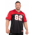 Maillot de football américain Trenton Gorilla Wear homme - Noir/Rouge