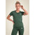 T-shirt sans coutures Neiro Gorilla Wear femme - Vert kaki