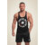Débardeur stringer Melrose Gorilla Wear homme - Noir - photo officielle 1