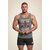 Débardeur stringer Churchill Gorilla Wear homme - Gris délavé - photo officielle 1