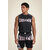 Débardeur Clayton Gorilla Wear homme - Noir/Rouge