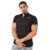 Polo Delano Gorilla Wear homme - Noir/Blanc, photographie 1
