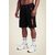 Short mesh Marlow Gorilla Wear homme - Noir/Rouge, vue 1