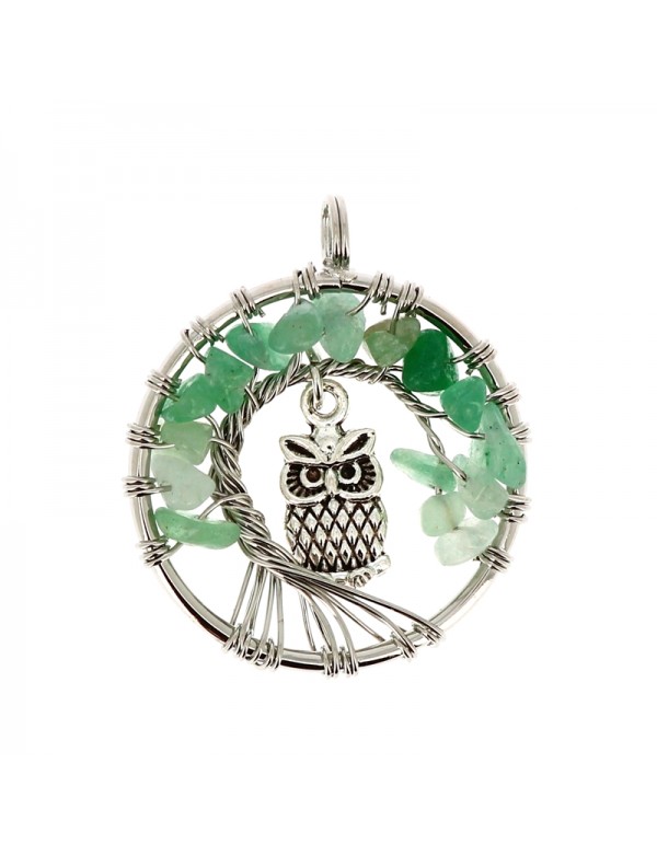 pendentifs-cercle-aventurine-verte-hiboux