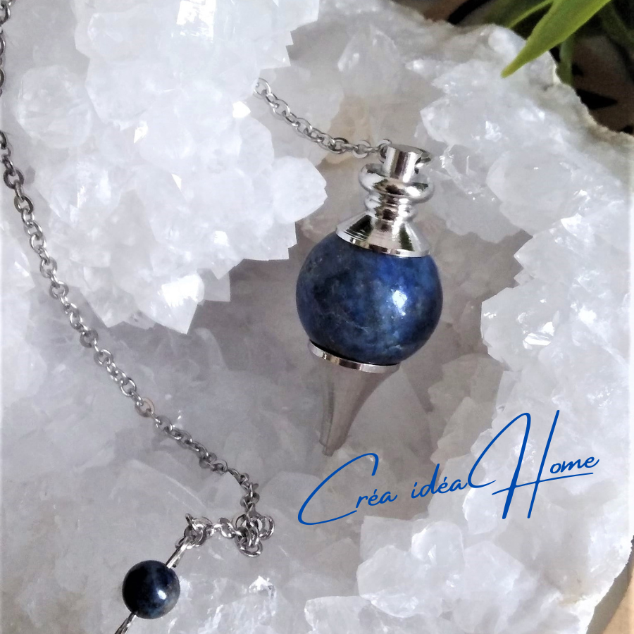 Pendule sphère Lapis Lazuli