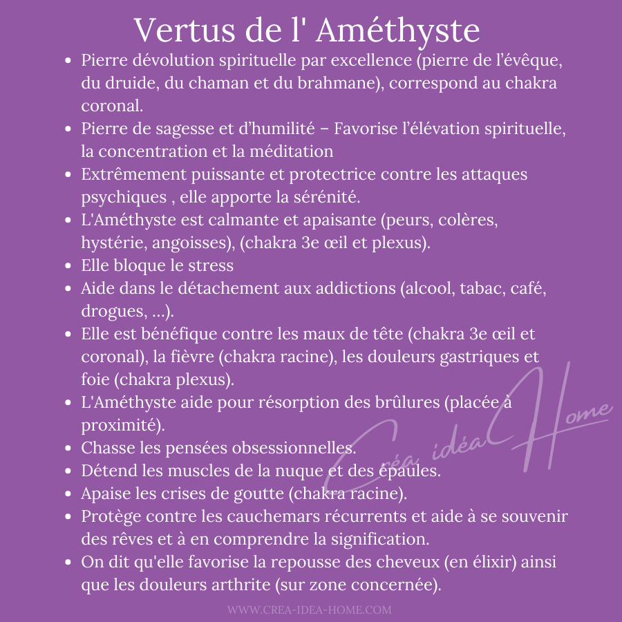 Pierre dévolution spirituelle par excellence (pierre de l’évêque, du druide, du chaman et du brahmane), correspond au chakra coronal