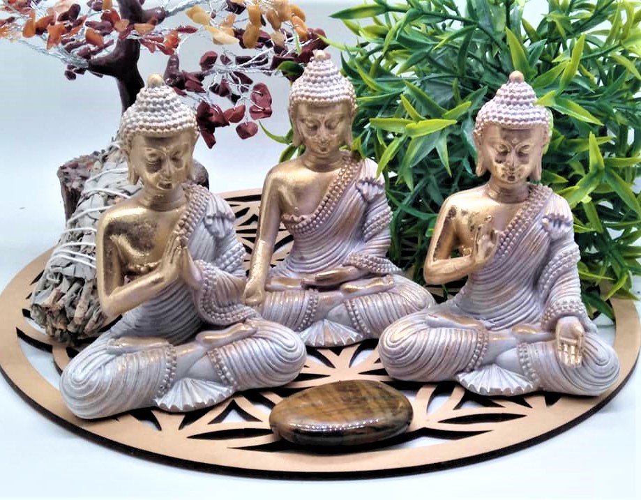 Trio Bouddha Doré