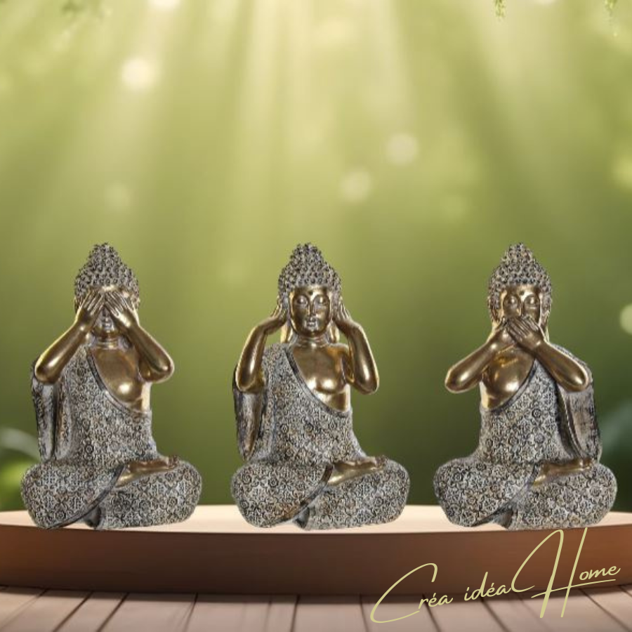 Trilogie bouddha de la sagesse