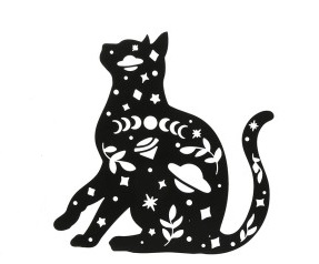 crea-idea-home-décoration-murale-métal-chat-mystique-lunaire-2