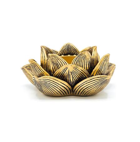 crea-ida-home-bougeoir-lotus-doré