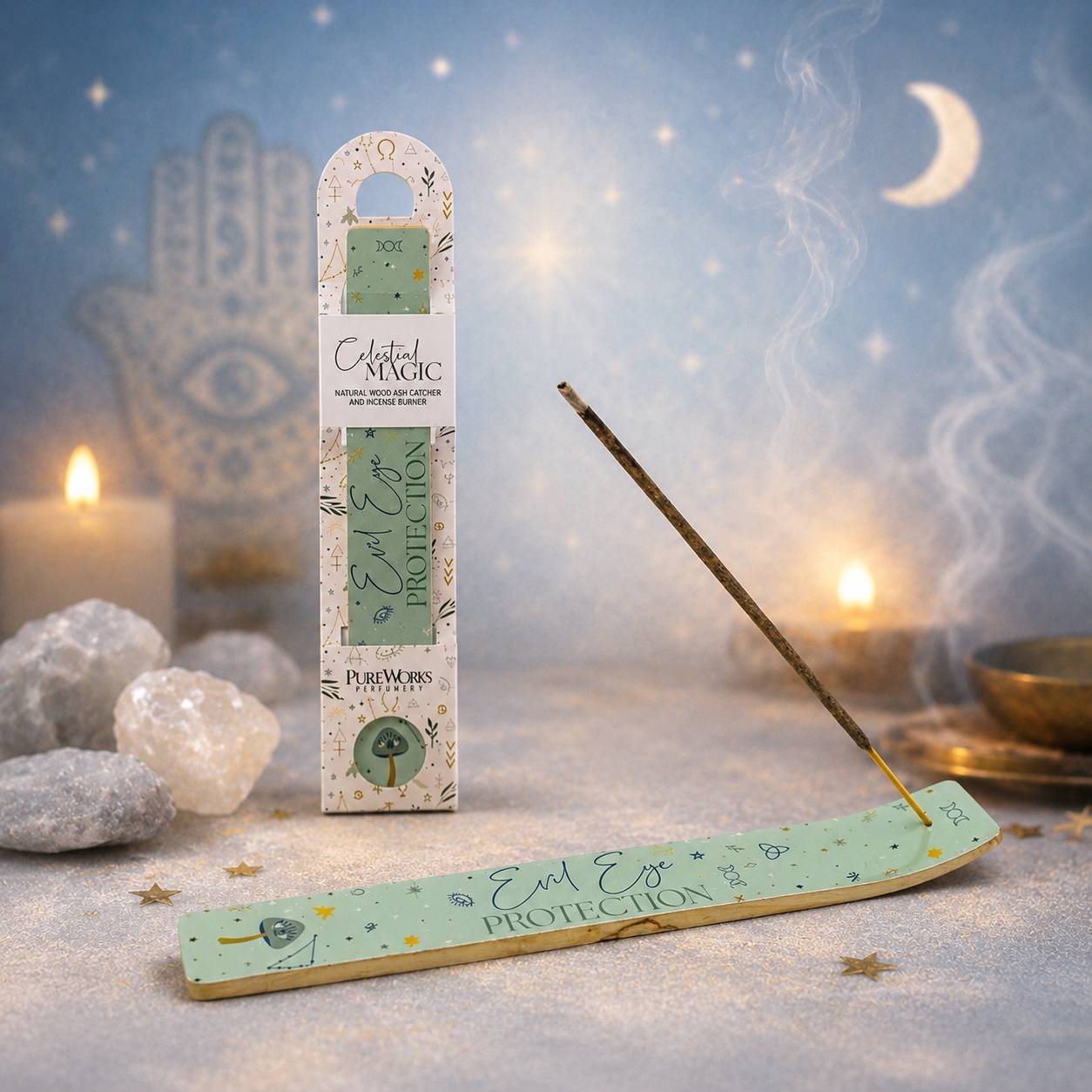 crea-idea-home-porte-encens-celestial-magic-protection