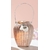 créa idéa home vase verre beige