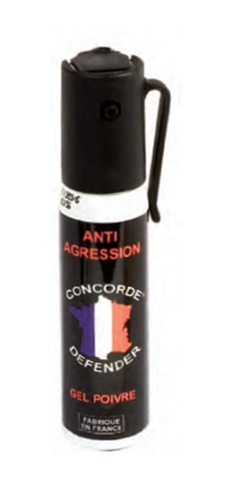 bombe lacrymogène 25 gel poivre