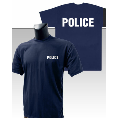 Tee-Shirt Bleu marine imprimé POLICE