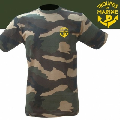 Tee shirt camouflage sérigraphie tdm