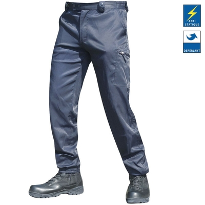 Pantalon intervention Performance Spandex bleu