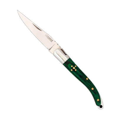 Couteau pliant Laguiole 6.5 cm vert