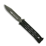 couteau papillon noir rui 36214