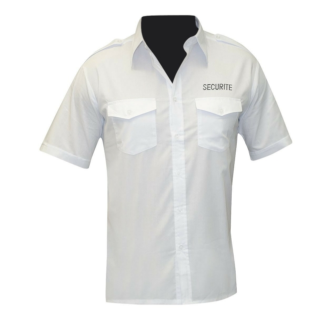 chemise-pilote-blanche-manches-courtes-brodee-securite