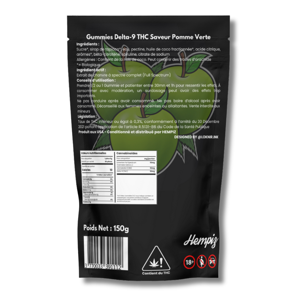 Gummies-thc-300mg-green-apple-hempiz-delta-9-thc (2)