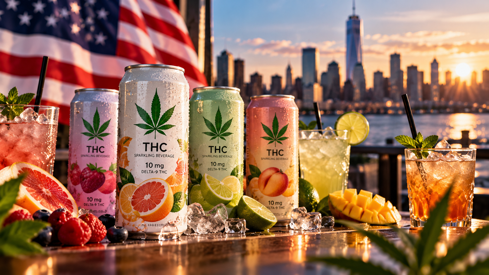 Boissons au THC : le marché américain divise l'industrie de l'alcool