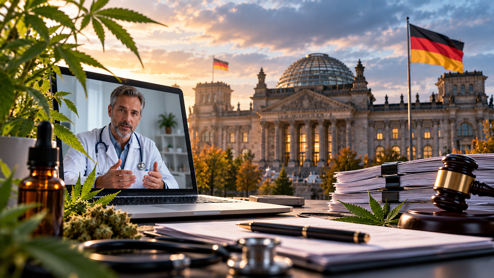 Allemagne : le cannabis médical face à un projet de restrictions sur la télémédecine