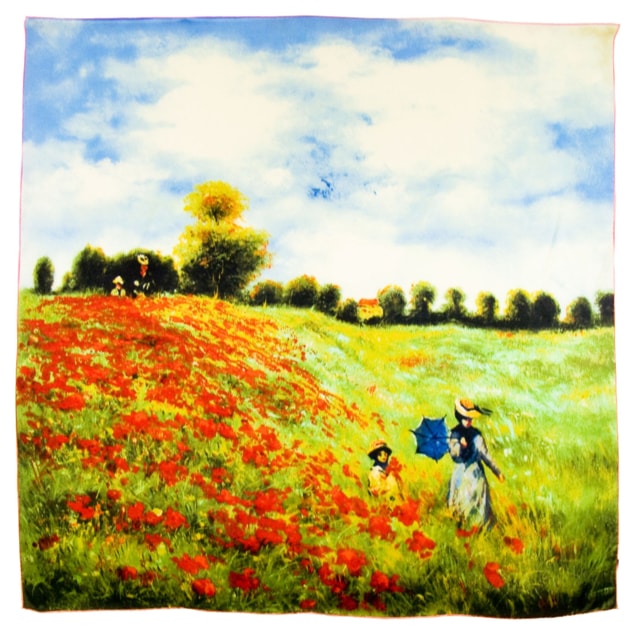 foulard-en-soie-carre-de-soie-les-coquelicots-claude-monet-1-min