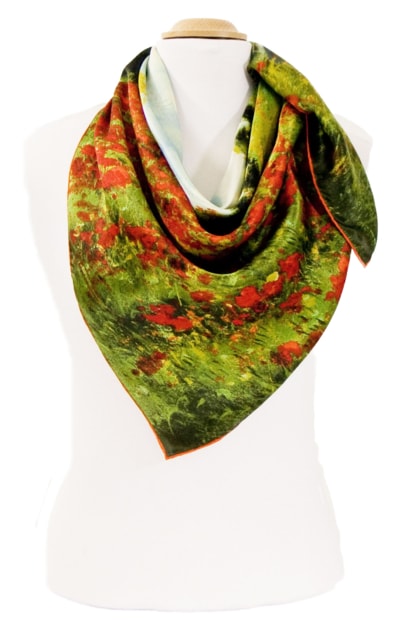 foulard-en-soie-carre-de-soie-les-coquelicots-claude-monet-3-min