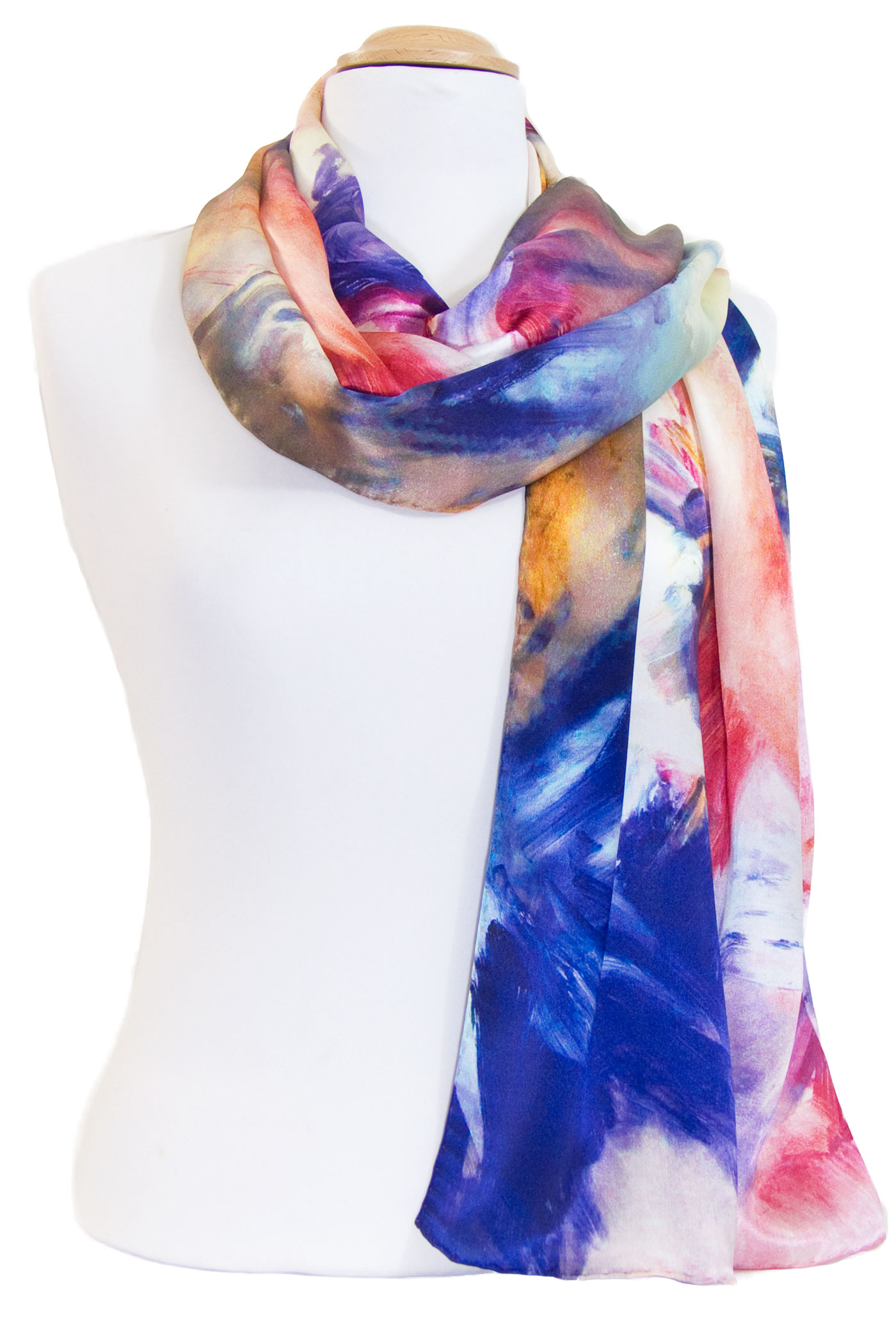 Écharpe soie foulard foulard Chiffon платок Designer 60x60cm FR expédition #10