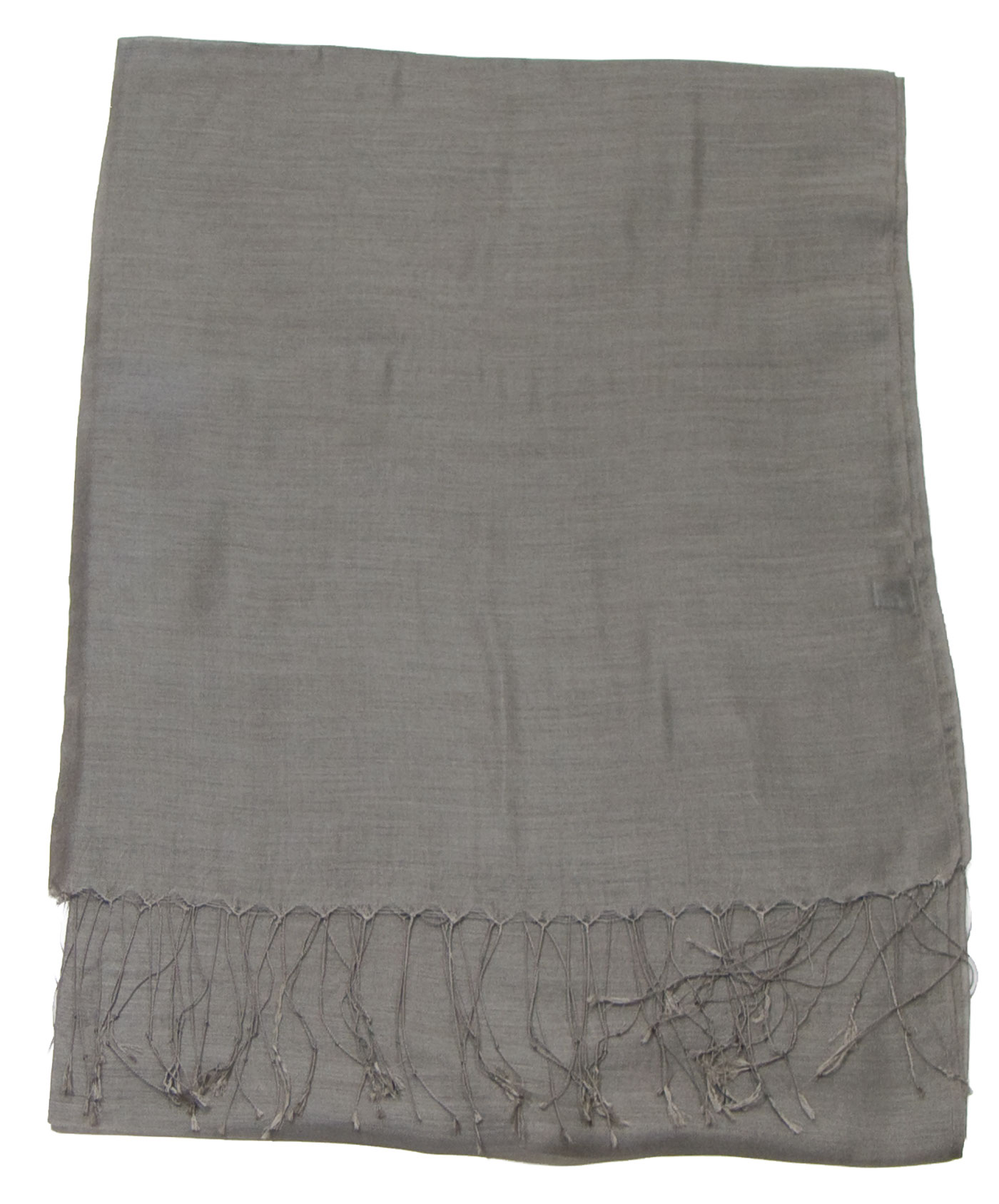 étole foulard taupe soie fine Alex 4