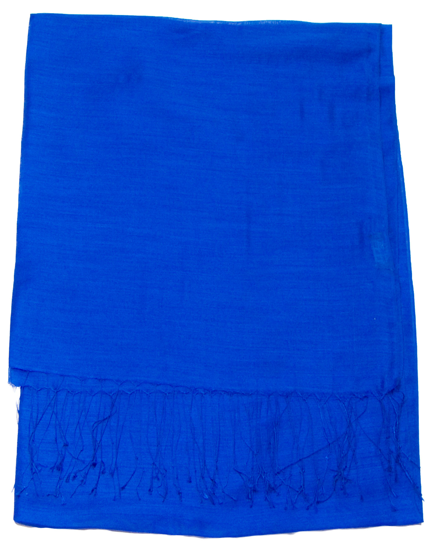étole foulard bleu vif soie fine Alex 4
