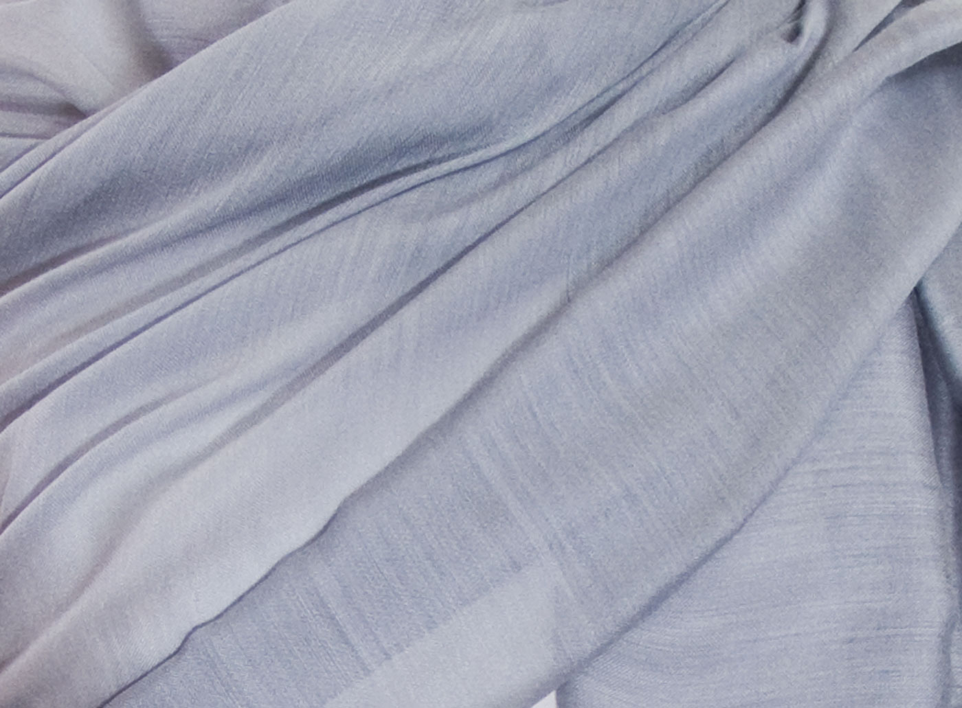 étole foulard gris  soie fine Alex 3