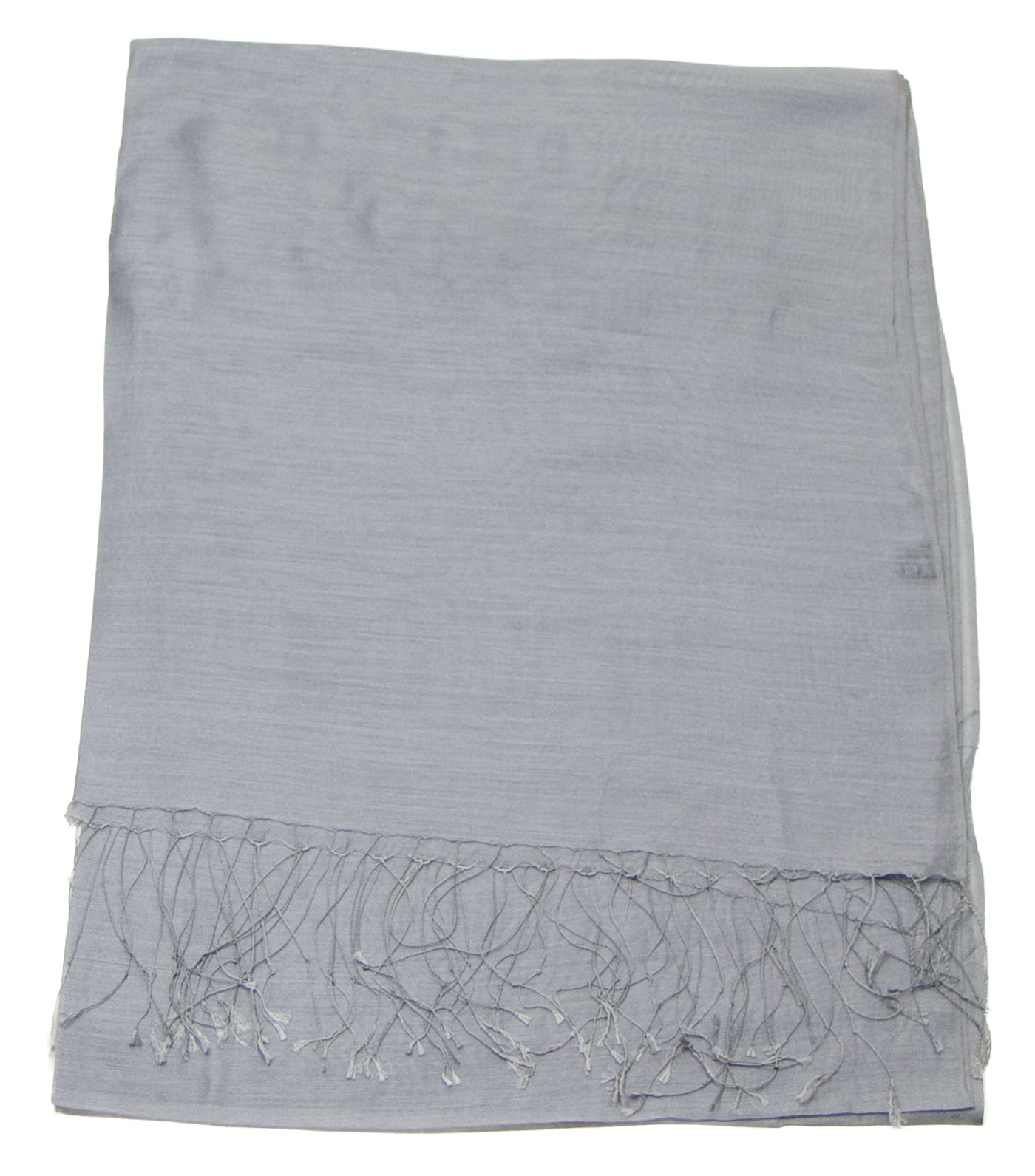 étole foulard gris soie fine Alex 1