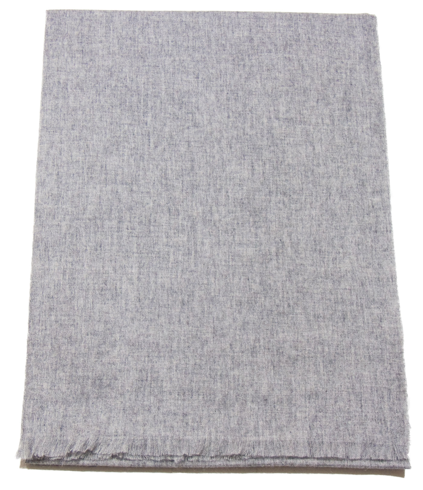 Etole cachemire laine gris clair 3